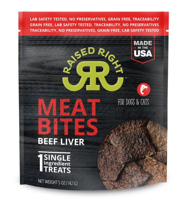 Beef Meat Bites Case (6 Count, 5 OZ Bags)