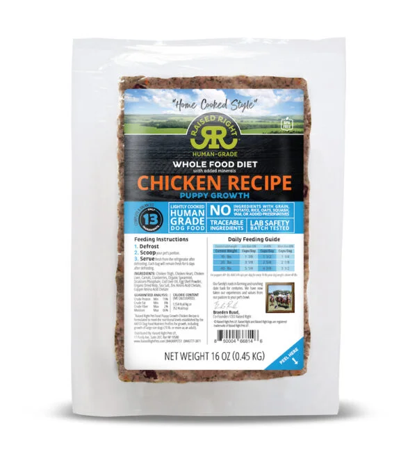 Chicken Puppy Growth Recipe