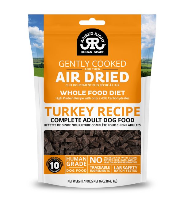 Air Dried Original Turkey Adult Dog Recipe